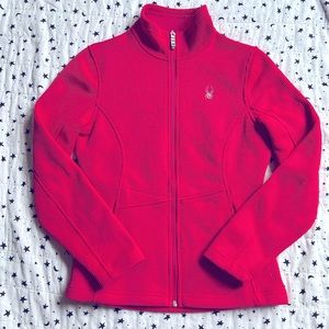 Dark Pink Spyder Jacket- size Medium